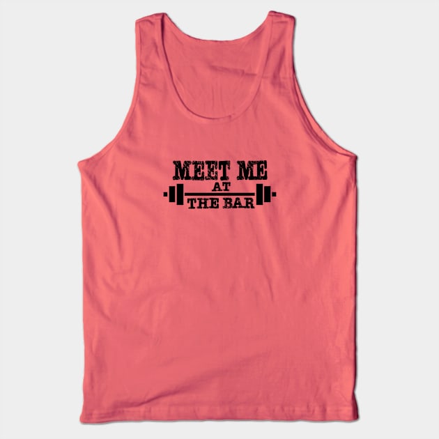 Meet Me At The Bar Tank Top by Saltee Nuts Designs